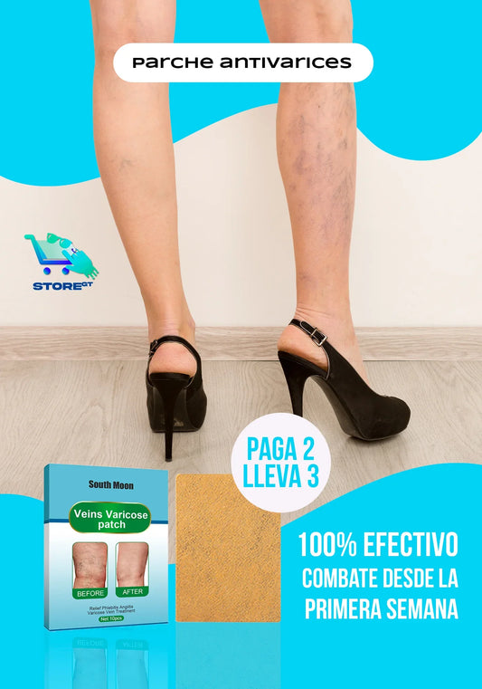 parches anti-varices paga 2 y lleva 3 cajas ( 30 parches )